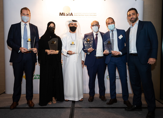 www.bwin.com Al Dhafra Photovoltaic Project Wins a MESIA Annual Award
